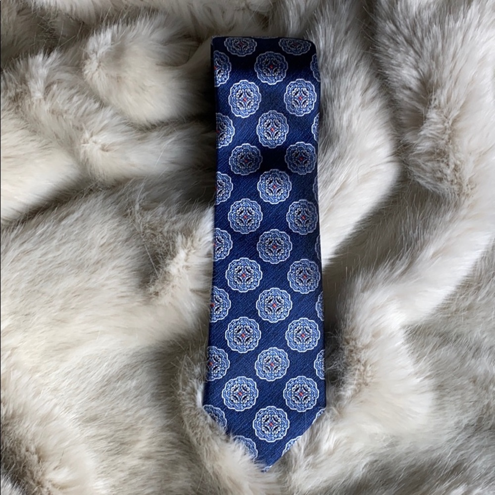 Ted Baker Tie NWT blue and orange